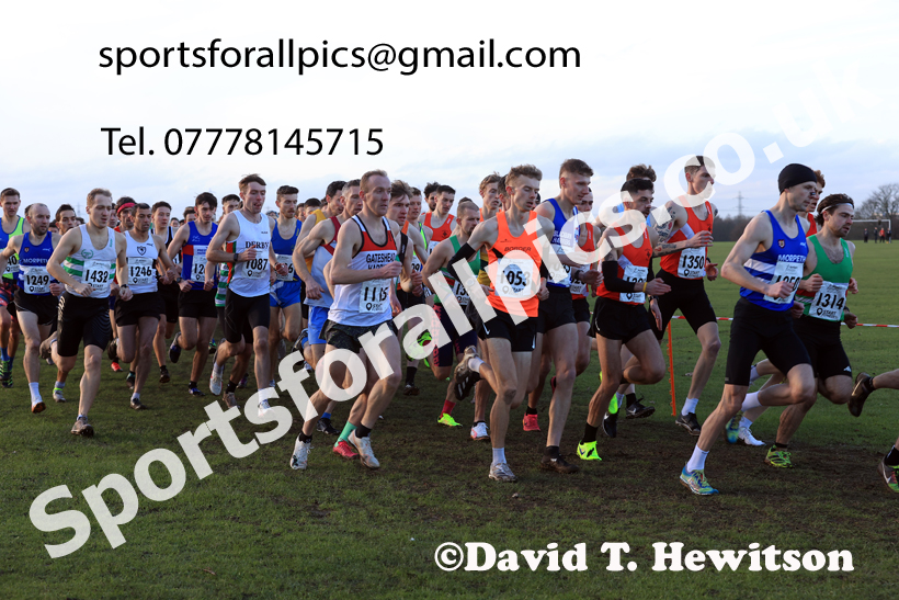 Senior Mens 2026 Northern Cross Country Champs., Pontefract Racecourse, Pontefract. Photo: David T. Hewitson/Sports for All Pics